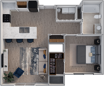 One Bedroom / One Bath